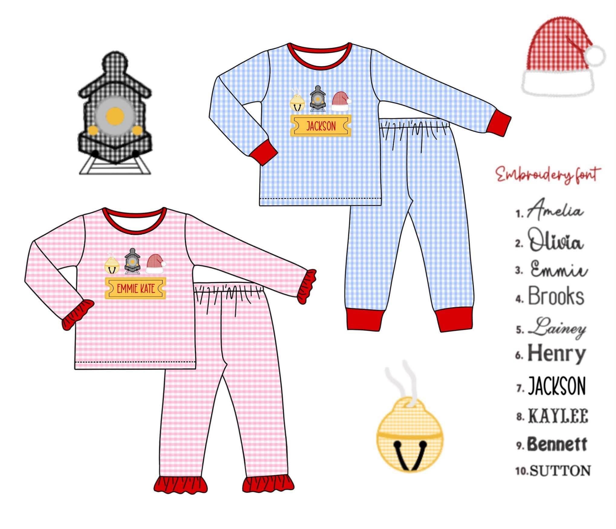 Polar Express Pajamas Set